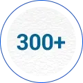 300+ advanced processing equipment